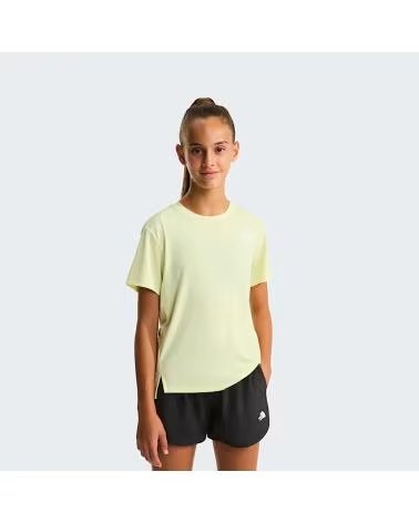 THE NORTH FACE CAMISETA DE MANGA CORTA 077-53317862293843 EN AMARILLO PARA NINAS LIMA