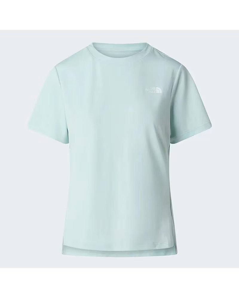 THE NORTH FACE CAMISETA DE MANGA CORTA W SUNRISER SS OPAL FROST EN VERDE PARA MUJER LIGHT BLUE