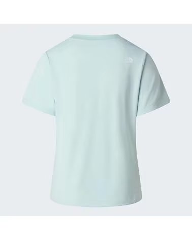 THE NORTH FACE CAMISETA DE MANGA CORTA W SUNRISER SS OPAL FROST EN VERDE PARA MUJER LIGHT BLUE
