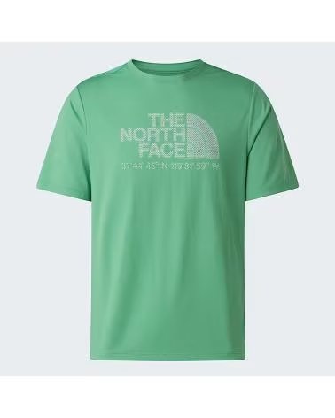 THE NORTH FACE CAMISETA DE MANGA CORTA M 24-7 S-S TEE LOGO GRAPHIC REG DIMMED ALGAE EN VERDE PARA UNISEX MEDIUM GREEN