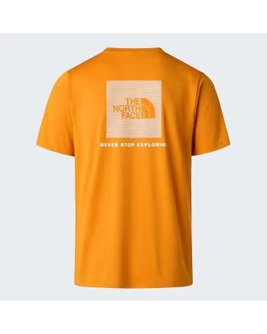 THE NORTH FACE CAMISETA DE MANGA CORTA NF0A895MG5I1 EN NARANJA PARA UNISEX MEDIUM ORANGE