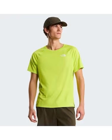 THE NORTH FACE CAMISETA DE MANGA CORTA 077-53277803544915 EN VERDE PARA MUJER AMARILLO CLARO