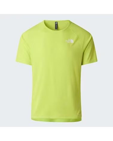 THE NORTH FACE CAMISETA DE MANGA CORTA 077-53277803544915 EN VERDE PARA MUJER AMARILLO CLARO