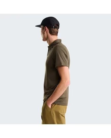 THE NORTH FACE POLO DE MANGA CORTA 077-53276513239379 EN VERDE PARA HOMBRE VERDE OSCURO