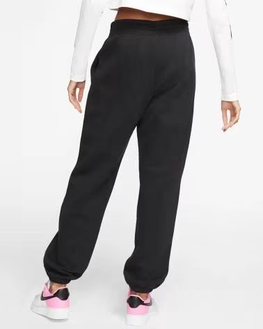 NIKE PANTALON LARGO SPORTSWEAR CHILL TERRY EN NEGRO PARA MUJER BLACK OR GREY