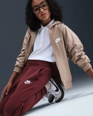 NIKE CALÇAS CRIANÇA FD3008-619 BORDÔ BURDEOS
