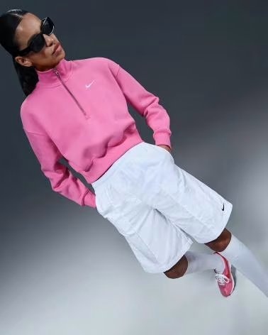 NIKE DQ5767 SWEATSHIRT PINK ROSA