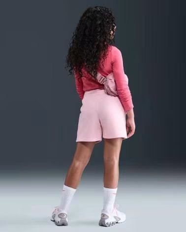 NIKE PANTALONCINI SPORTIVI DA BAMBINA ROSA
