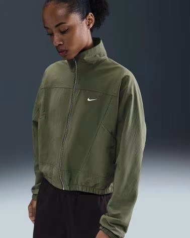 NIKE GIACCA SPORTIVA DA DONNA VERDE