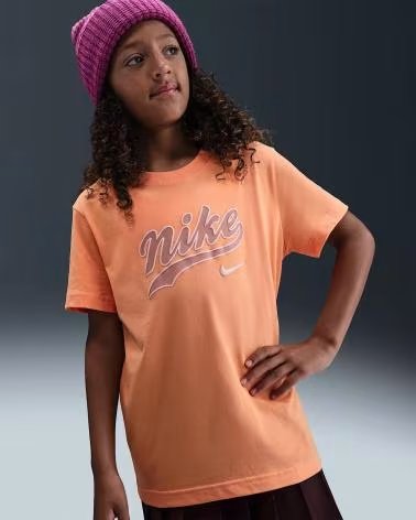 NIKE IH4309 T-SHIRT FÜR KINDER NARANJA