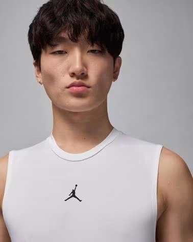 NIKE CANOTTA JORDAN DRI-FIT HV4101 BLANCO