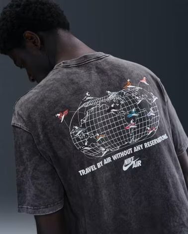 NIKE T-SHIRT DE MANGA CURTA HQ9275 NEGRO
