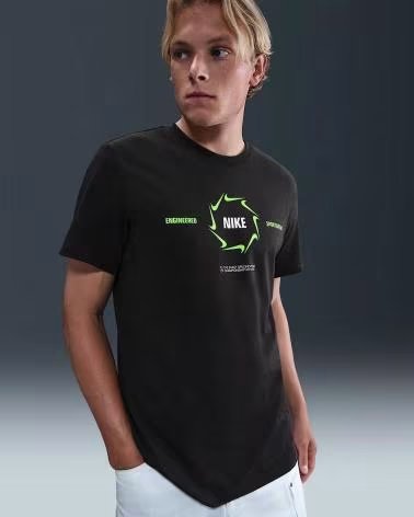NIKE KURZARM-T-SHIRT HQ9161 SCHWARZ NEGRO