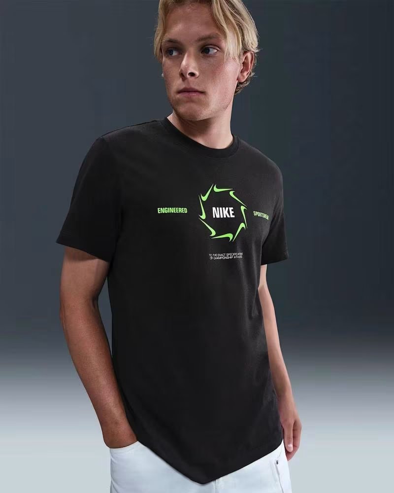 NIKE KURZARM-T-SHIRT HQ9161 SCHWARZ NEGRO