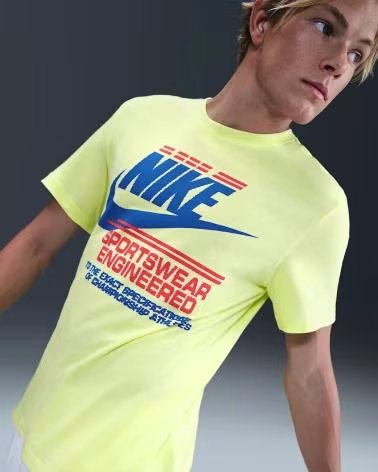 NIKE CAMISETA MANGA CORTA HOMBRE HQ9157 AMARILLO