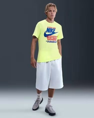 NIKE CAMISETA MANGA CORTA HOMBRE HQ9157 AMARILLO