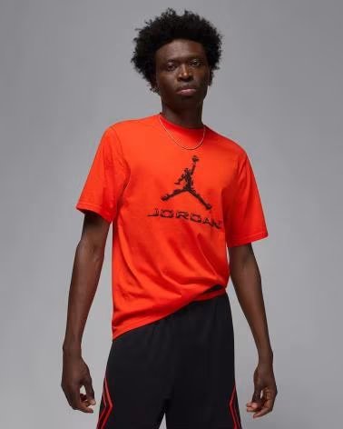 JORDAN T-SHIRT HQ9091 ORANGE NARANJA