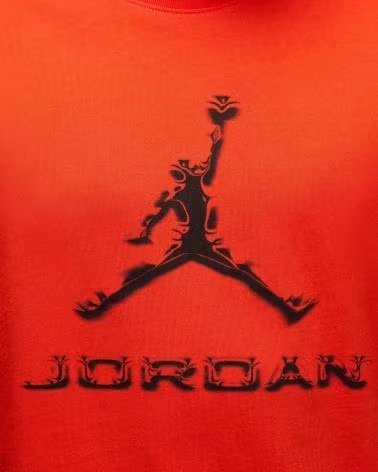 JORDAN T-SHIRT HQ9091 ORANGE NARANJA