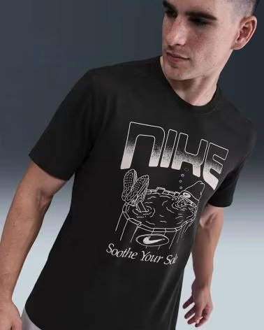 NIKE CAMISETA DE MANGA CURTA HQ9264 CINZA ESCURO GRIS OSCURO