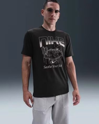 NIKE CAMISETA DE MANGA CURTA HQ9264 CINZA ESCURO GRIS OSCURO