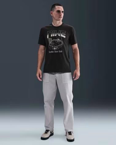 NIKE CAMISETA DE MANGA CURTA HQ9264 CINZA ESCURO GRIS OSCURO