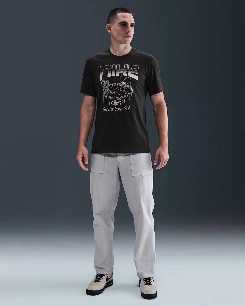 NIKE CAMISETA DE MANGA CURTA HQ9264 CINZA ESCURO GRIS OSCURO