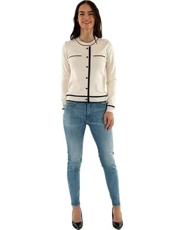 MORGAN CHAQUETA 077-52668618506579 EN BLANCO PARA MUJER BEIG CLARO