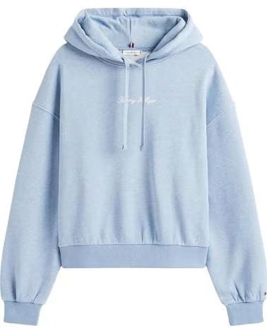 TOMMY HILFIGER SUDADERA CON CAPUCHA CLASSIC SCRIPT 0ZR-AZUL 0ZR