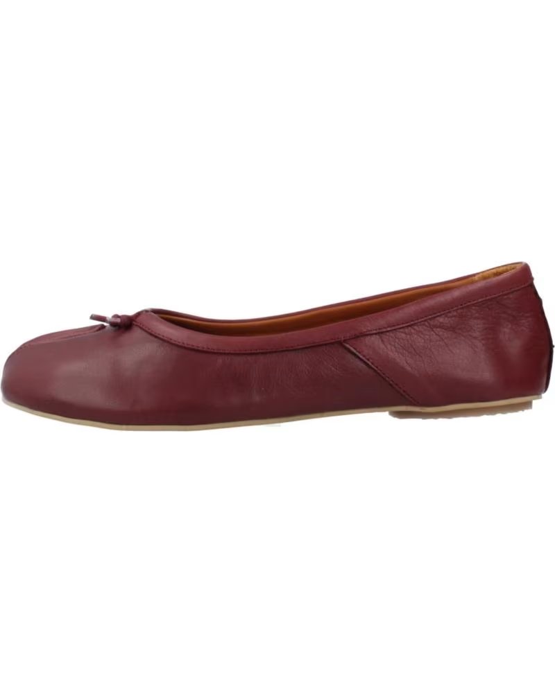 VENEZIANAS SCARPE ORIGINALI SABRINAS MODELO TABI PELE BORDEAUX BURDEOS