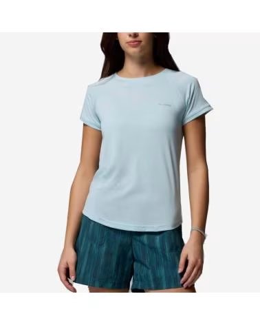 COLUMBIA CAMISETA DE MANGA CORTA CAMISETA BOGATA BAY MANGA CORTA AZUL CELESTE EN AZUL PARA MUJER