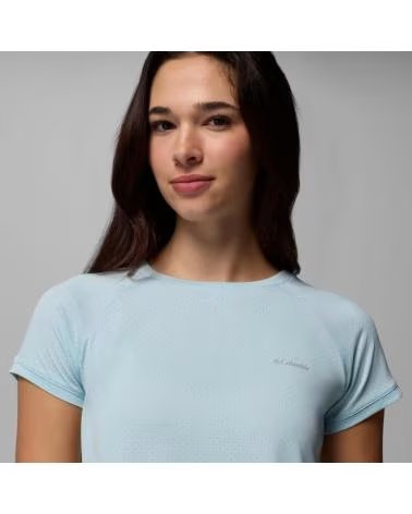 COLUMBIA CAMISETA DE MANGA CORTA CAMISETA BOGATA BAY MANGA CORTA AZUL CELESTE EN AZUL PARA MUJER