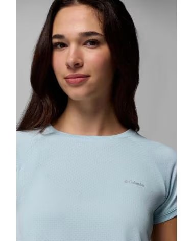 COLUMBIA CAMISETA DE MANGA CORTA CAMISETA BOGATA BAY MANGA CORTA AZUL CELESTE EN AZUL PARA MUJER