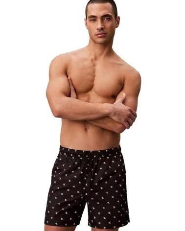 CALVIN KLEIN COSTUME DA BAGNO UOMO LV00N61027 NERO PCS
