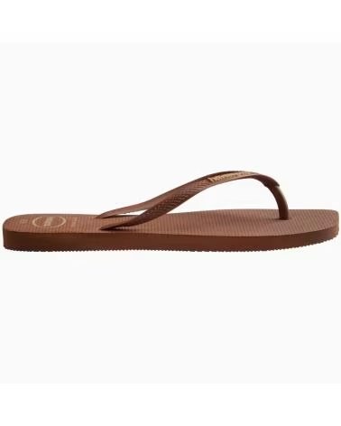 HAVAIANAS TONGS SQUARE LOGO POP UP SS26 MARRON 1976MARRON
