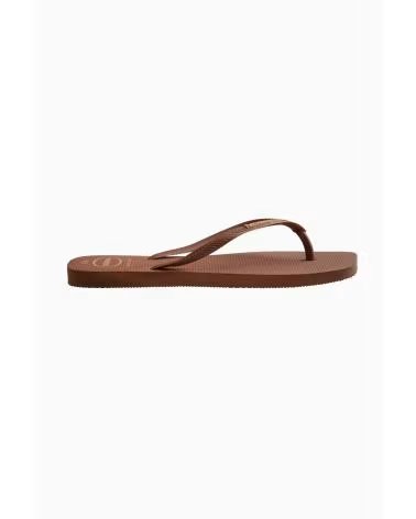 HAVAIANAS TONGS SQUARE LOGO POP UP SS26 MARRON 1976MARRON