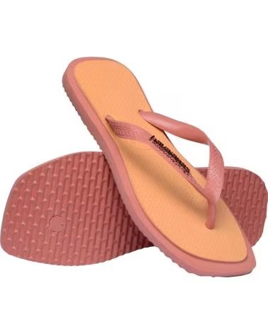 HAVAIANAS Chanclas Top Square Fusion Rose en rosa para unisex NARANJA