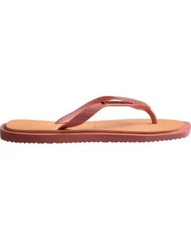 HAVAIANAS Chanclas Top Square Fusion Rose en rosa para unisex NARANJA