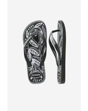 HAVAIANAS CHANCLAS HAVAIANAS MODELO 4150744H CON ESTAMPADO BOTÁNICO 4896VERDE