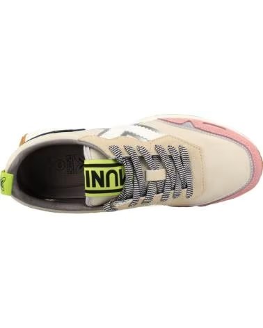 MUNICH ZAPATILLAS 8907092 EN MULTICOLOR PARA MUJER BEIGE-ROSA-AZUL