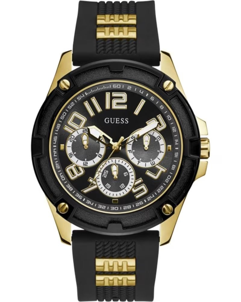 GUESS GW0051G2 CRONÓGRAFO NEGRO Y DORADO