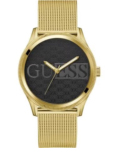 GUESS GW0710G2 RELÓGIO DOURADO COM PULSEIRA DE MALHA DORADO