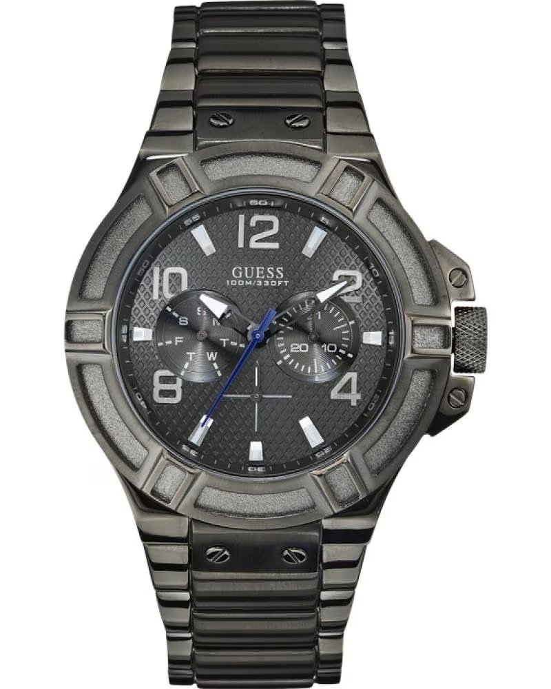 GUESS W0218G1 GUN METAL - SMOKE