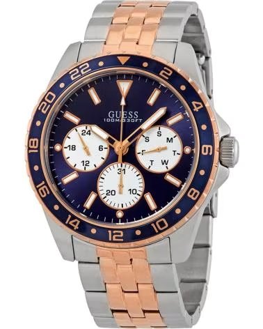 GUESS W1107G3 PLATEADO-ROSADO