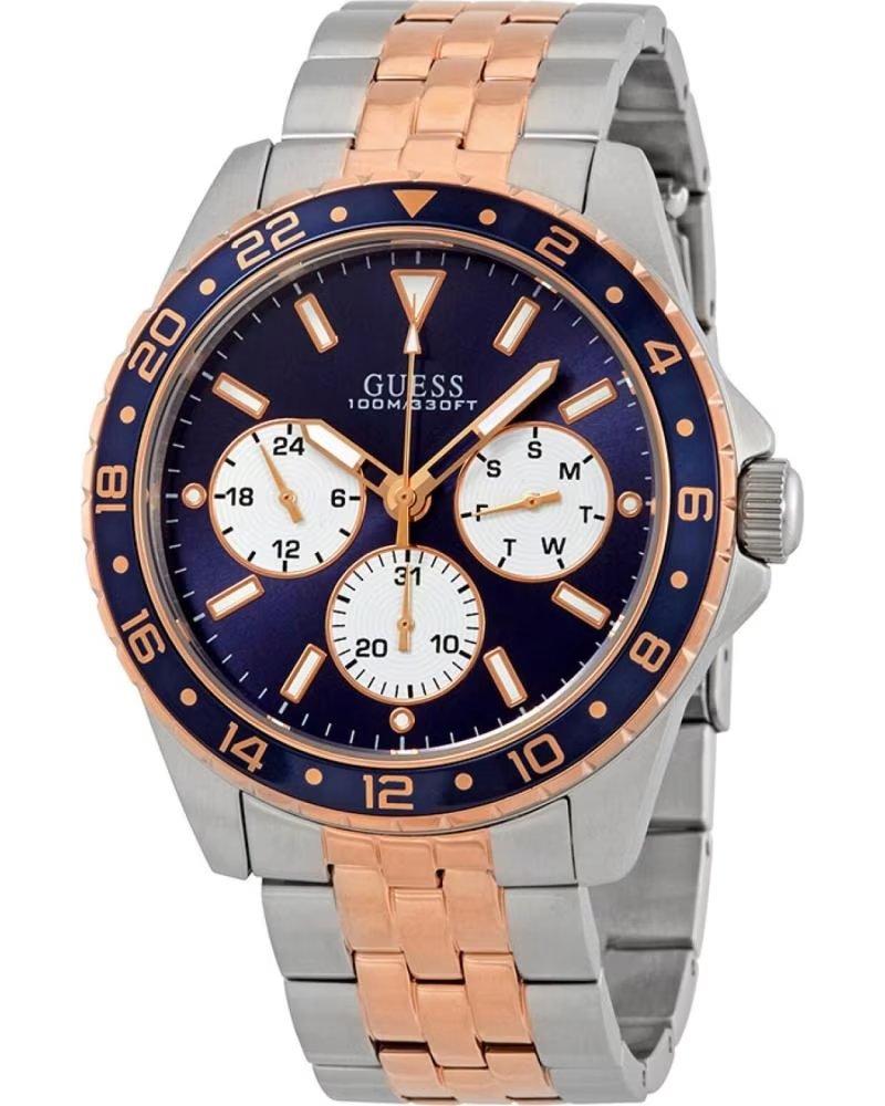 GUESS W1107G3 PLATEADO-ROSADO