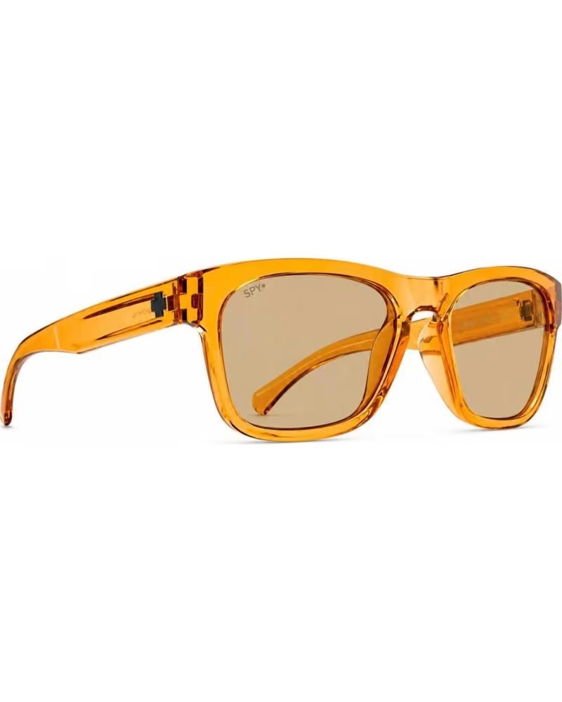 Startseite-SPY-SPY SONNENBRILLE MIT TRANSPARENTEM BERNSTEINFARBENEM RAHMEN-