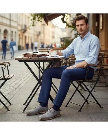TIMBOS ZAPATO DE VESTIR CASUAL 132873 GRIS