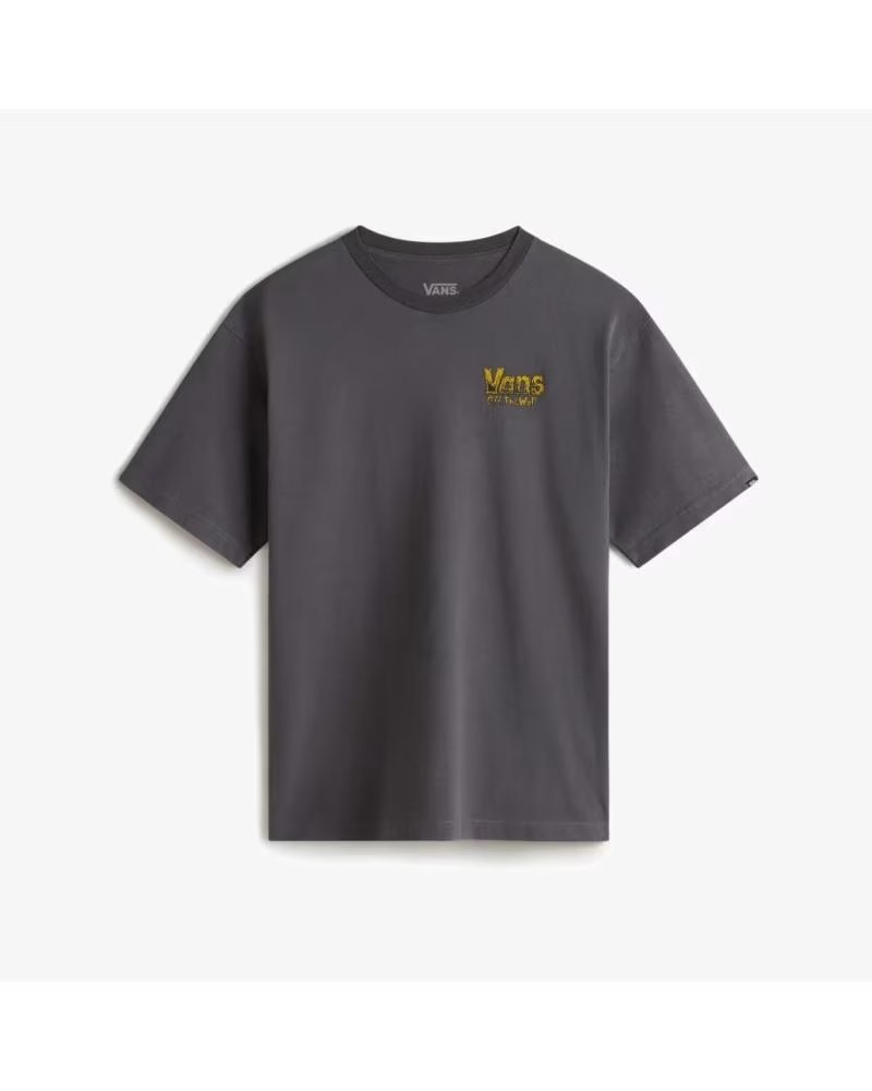 VANS OFF THE WALL CAMISETA VANS LEGACY LOOSE SS - GRIS ASPHALT