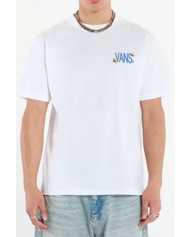 VANS OFF THE WALL CAMISETA VANS CHAOS SS WHITE