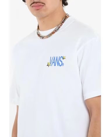 VANS OFF THE WALL CAMISETA VANS CHAOS SS WHITE