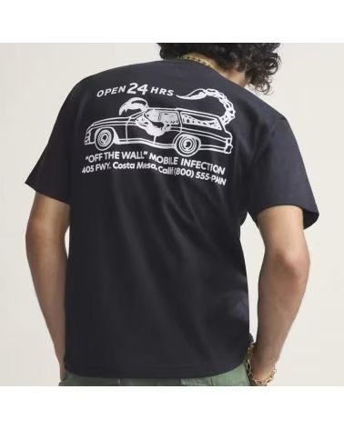 VANS STING WAGON KURZARM-T-SHIRT SCHWARZ VN000PDABLK1